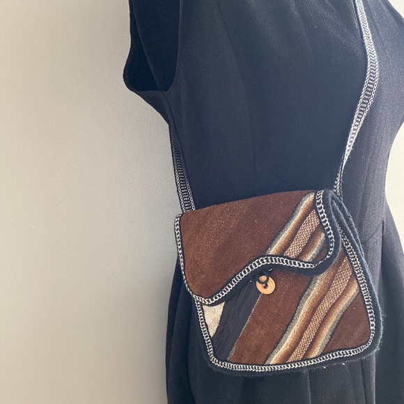 Artisan cute small bag purse crossbody long strap - Picture 3 of 10